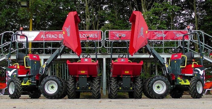 Speedy Hire PLC Approve & Purchase the New & Innovative Altrad Belle 1-Tonne Hi-Tip Dumper